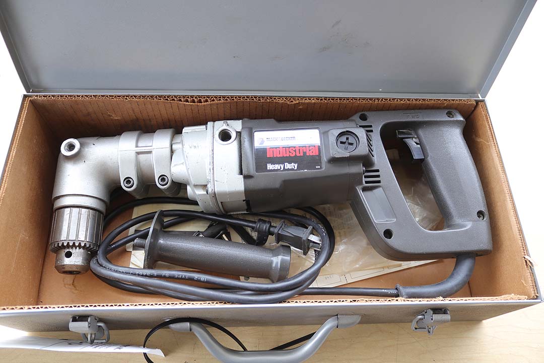 Black and Decker 1 2 right angle drill Proxibid