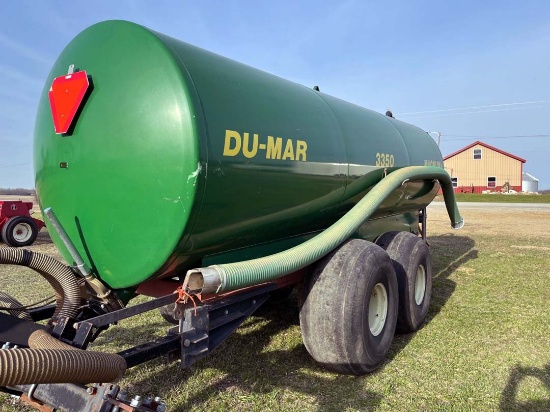 Du-Mar Magnum 3350 Manure Tank