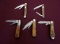 Lot of (5) Vintge Remington Pocket Knives