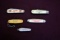 Lot of (5) Promotional Pocket Knives