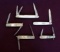 Lot of (5) Abalone Shell/Pearl Pocket Type Knives