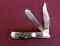 1985 Nat'l Knife Collector's Case XX Dogleg Trapper