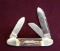 1977 NKC & DA Kissing Crane Canoe Pocket Knife