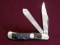 1985 Nat'l Knife Collector's Case XX Dogleg Trapper