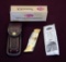 Case XX USA Lockback Knife with Sheath and box