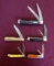 Lot of (5) Vintage Pocket Knives