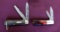 Lot of (2) Case XX Pocket Knives