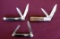 Lot of (3) Case XX Pocket Knives