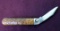 Rare Pressbutton Knife Co. Single Blade