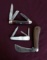 Lot of (3) Case XX Pocket Knives