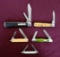 Lot of (5) Hibbard Spencer Bartlett Pocket Knives