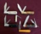 Lot of (6) Vintage Pocket Knives