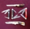 Lot of (5) Vintage Pocket Knives