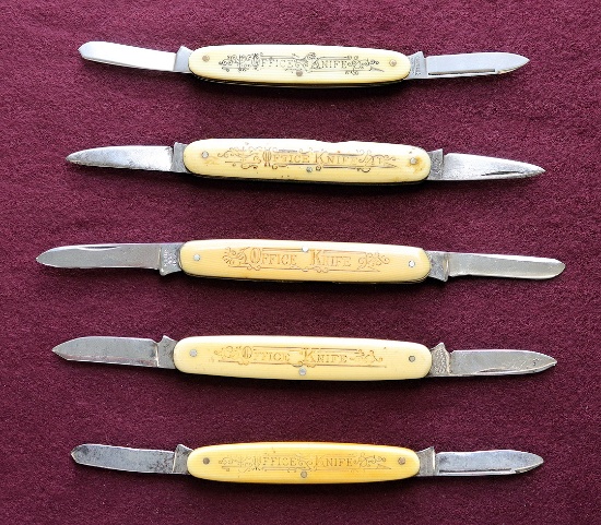 (5) Various Brand Vintage Office knives