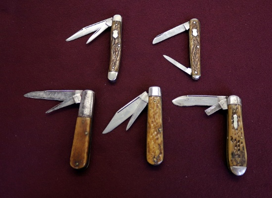 Lot of (5) Vintge Remington Pocket Knives