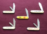 (5) Vintage Promotional Pocket Knives