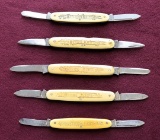 (5) Various Brand Vintage Office knives