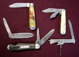 (5) Vintage Promotional Pocket Knives