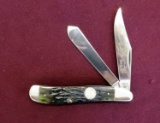 1985 Nat'l Knife Collector's Case XX Dogleg Trapper