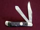 1985 Nat'l Knife Collector's Case XX Dogleg Trapper
