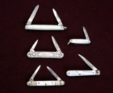 Lot of (5) Vintage  Gentleman Knives