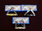(3) Boker Tree Brand Great American Story Knives