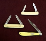 Lot of (3) Case XX Pocket Knives