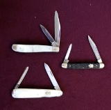 Lot of (3) Vintage Keen Kutter Gentlemen's Knives