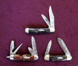 Lot of (3) Case XX Pocket Knives