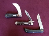 Lot of (3) Case XX Pocket Knives