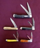 Lot of (5) Vintage Pocket Knives