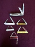 Lot of (6) Various Vintage Pocket Knives