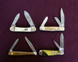 Lot of (4) Vintage Pocket Knives