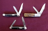 Lot of (3) Case XX Pocket Knives