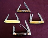 Lot of (4) Vintage Remington Pocket Knives