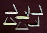 Lot of (6) Promotional Pocket Knives
