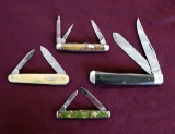 Lot of (4) Vintage Pocket Knives
