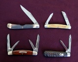Lot of (4) Vintage Pocket Knives
