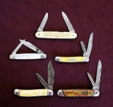 Lot of (5) Vintage Pocket Knives