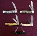 Lot of (5) Vintage Pocket Knives