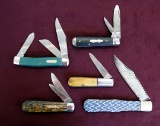 Lot of (5) Vintage Pocket Knives