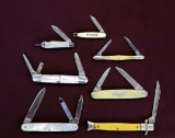 Lot of (7) Vintage Pocket Knives