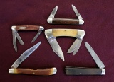 Lot of (5) Vintage Pocket Knives
