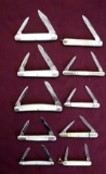 Lot of (10) Gentlemen's Knives