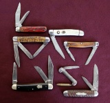 Lot of (7) Vintage Pocket Knives