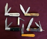 Lot of (6) Vintage Pocket Knives