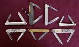 Lot of (7) Gentlemen's Knife