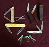 Lot of (6) Vintage Pocket Knives