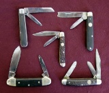 Lot of (5) Vintage Pocket Knives