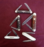 Lot of (5) Vintage Pocket Knives